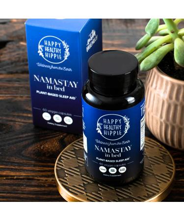 Natural Sleep Aid for Adults with Low Dose Melatonin 0.5mg Valerian Root + Magnesium Glycinate + L-Theanine Supplement Chamomile | No Morning Grogginess | Non-Habit Forming 60 Ct - Buy Online on GoSupps.com