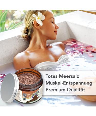 Goddess of Luck Bath Salt - Vegan Fairtrade Bath Crystals in Glass - Natural 450g Bath Additive for Relaxation - Buy Online on GoSupps.com