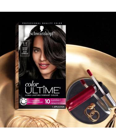 Schwarzkopf Color Ultime Raven Black Hair Color Cream - Buy Online on GoSupps.com
