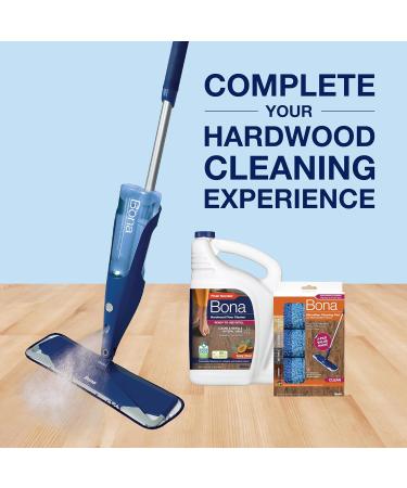 Bona Hardwood Floor Cleaner Refill - 128 fl oz - Residue-Free Cedar Wood Scent | Ideal for Wood Floors - Eco-Friendly Spray Mop Solution - Buy Online on GoSupps.com