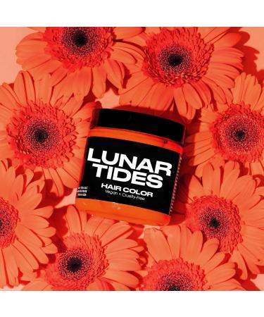 Lunar Tides Solar Flare Orange Semi-Permanent Hair Dye - Vibrant Color for Long-Lasting Bold Hair Transformations Worldwide - Buy Online on GoSupps.com