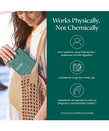 HartSpan Khelp All-Natural Reflux Support Premium Alginate Supplement | GERD, Heartburn, LPR & Acid Reflux | Drug-Free, Designed for Daily Use | No Dyes or Flavors | 60 Vegan Capsules - Buy Online on GoSupps.com