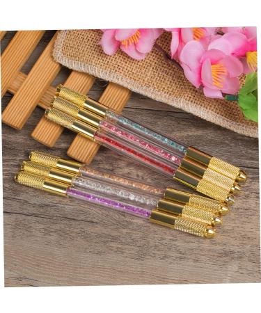 Angoily Embroidery Pencil Eyebrow Pencil Rhinestones Makeup Pen 1 count (Pack of 1) Pink - Buy Online on GoSupps.com
