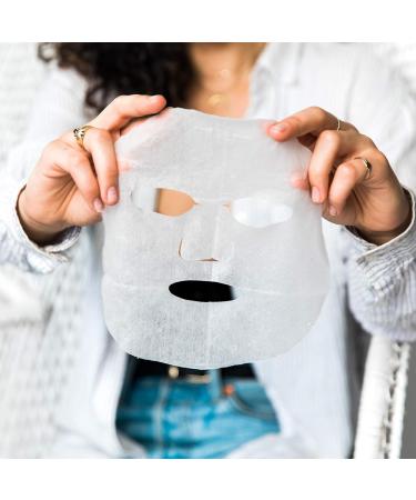 ORGAID Organic Sheet Mask - Vitamin C & Revitalizing (Pack of 4) | Made in USA - Buy Online on GoSupps.com