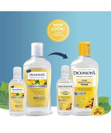 â€œDickinson's Original Witch Hazel Toner 16 fl oz - Pore Perfecting & Skin Refreshingâ€‌ - Buy Online on GoSupps.com