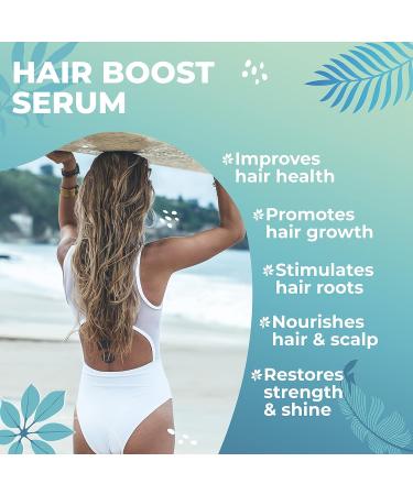 Vera Organic Hair Serum - Versatile Hair Care Serum: Biotin Hair Growth Serum Serving As a Hair Growth Oil & Hair Conditioner for Damaged Hair Containing Aloe Vera Juice Saw Palmetto - Hair Oil 50ml - Buy Online on GoSupps.com