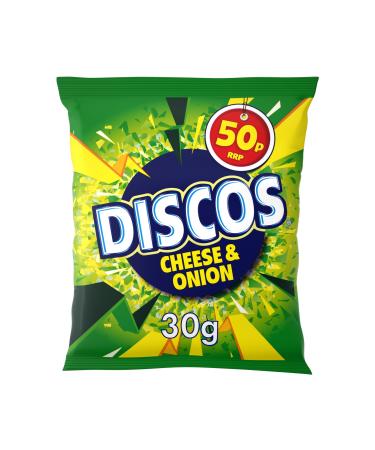 Discos Cheese & Onion Flavour 30 x 30g PMP