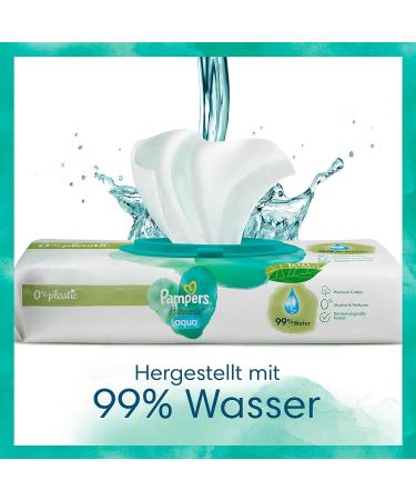 Pampers Harmony Baby Wet Wipes 144 Towels (3 x 48) | Gentle Skin Protection with 99% Water Ideal for Delicate Skin - Buy Online on GoSupps.com