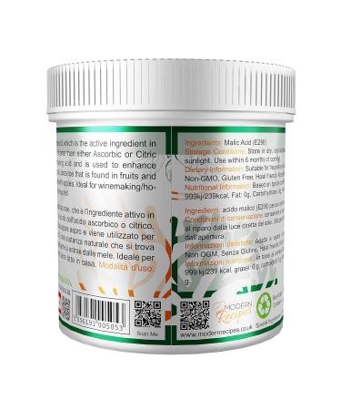 Special Ingredients Malic Acid Powder 5kg - Premium Quality Vegan Non-GMO - Natural Origin - Recyclable Container | Buy Now - Buy Online on GoSupps.com