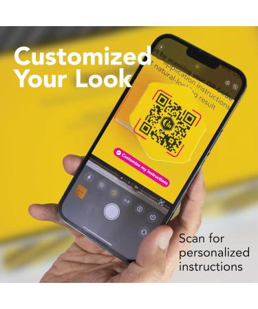 Cleverman Medium Brown All-in-One Hair & Beard Dye Kit - Ammonia-Free Natural Gray Coverage for Men - Professional Quality Ships Worldwide - Buy Online on GoSupps.com