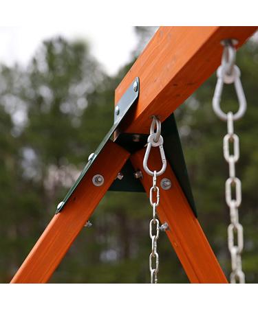 Swing-N-Slide PB 8360 Ranger Wooden Swing Set with Swings - Brown (Amazon Exclusive) - Buy Online on GoSupps.com