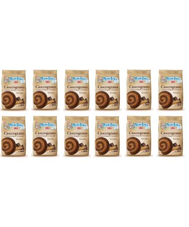 VOGLIA DI PUGLIA Mulino Bianco Cioccograin with Integral Flour 330 Grams 12 Pieces