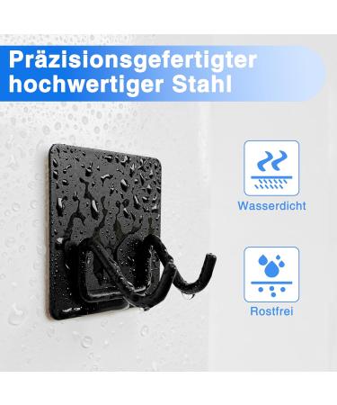 Jockcaras Self-Adhesive Razor Holder - No Drill Towel Hook & Blade Organizer 2-Pack | 2023 Best Bathroom Accessories - Buy Online on GoSupps.com