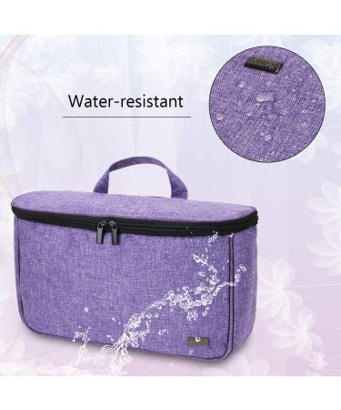 Teamoy Purple Travel Storage Bag for Dyson Airwrap Styler - Portable Organizer for Styler and Attachments | Style 2 - Buy Online on GoSupps.com