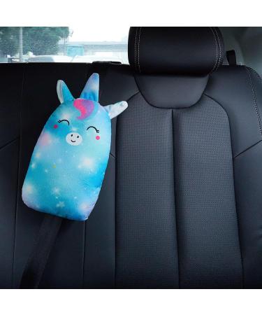 MHJY Cute Unicorn Seat Belt Pads for Kids - Purple Green Car Pillow Seatbelt Strap Cover - Comfortable Head & Neck Support for Toddlers - Girls Boys Children - Buy Online on GoSupps.com