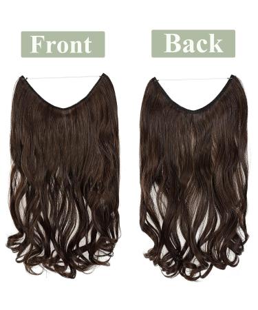 Sego 50cm Secret Hair Extensions - Invisible Wire Wavy Dark Brown & Light Brown Mix - Flawless Tresse Hair for Effortless Glam - Buy Online on GoSupps.com