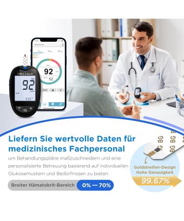 FORA Duo 2 in 1 Bluetooth Blood Sugar & Ketone Monitor with 50 Test Strips - Accurate & Convenient - Buy Online on GoSupps.com