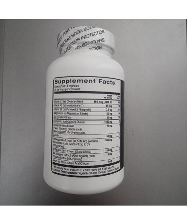 Prime Male Natural Testosterone Booster 120 Capsules - Buy Online on GoSupps.com