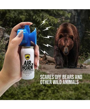 Guard Dog Security Air Horn 120 dB - Boating, Sporting Events & Outdoor Alarm - Very Loud Canned Boat Accessories - 1.4oz Can - Buy Online on GoSupps.com