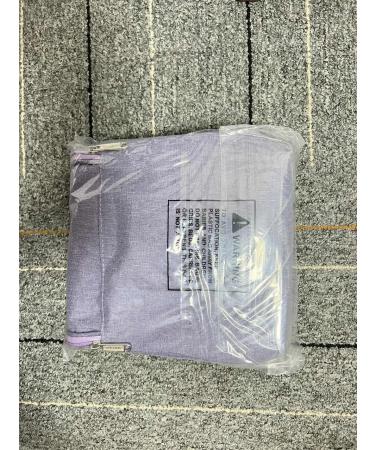 WANDF Large Hanging Toiletry Wash Bag - Purple Organizer for Men and Women | Travel Makeup Cosmetic Case - Buy Online on GoSupps.com