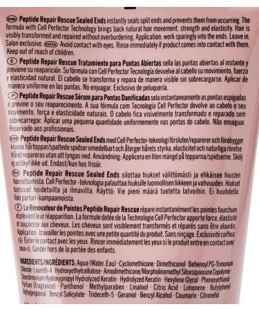 SCHWARZKOPF BC PRR Sealed Ends 150 ml Attribute not applicable for product 5.07 Fl Oz (Pack of 1) - Buy Online on GoSupps.com