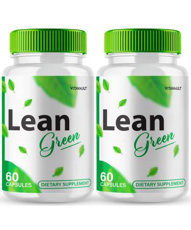 Lean Green Keto Capsules LeanGreen Advanced Formula Supplement Pills - Maximum Strength Lean Green All Natural Keto Pills LeanGreen Capsules Lean Green Pills Reviews (2 Pack)
