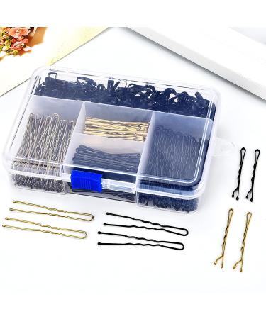 200 Bobby Pins & 100 Hair Bands Set for Girls & Women - Style 1 | Storage Box Included - Buy Online on GoSupps.com