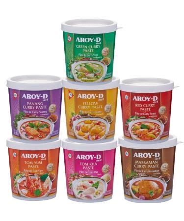 Aroy-D Gelbe Curry Paste 400g - Authentic Thai Flavors | Shop Now - Buy Online on GoSupps.com