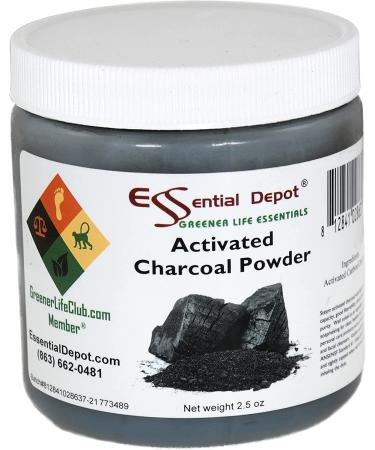 Premium Activated Charcoal Powder - 2.5 oz | Natural Teeth Whitening & Detox - Buy Online on GoSupps.com