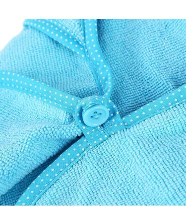 Fiyuer Dog Wademan 2 pcs Pet Bathing Towel & Bathrobe - Fast Drying Super Absorbent for Small Dogs & Cats - Green & Blue - Buy Online on GoSupps.com