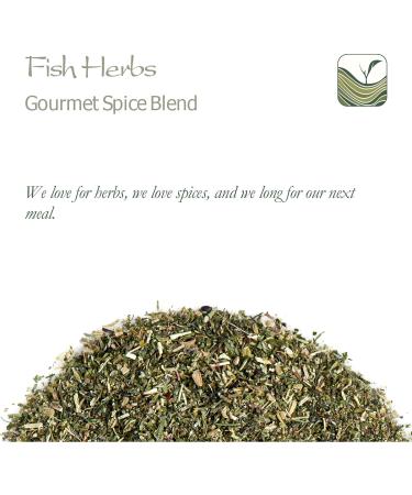 Gourmet Fish Seasoning Spice Rub - Gourmet Spices For Chefs - 100g - Buy Online on GoSupps.com