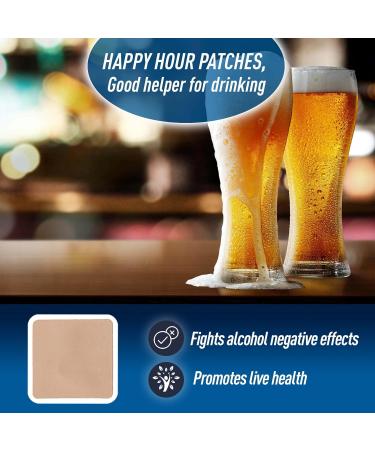 Hangover Patch - Waterproof After Party Recovery Pads | Natural Formula | Men & Women - 30 Pack - Buy Online on GoSupps.com