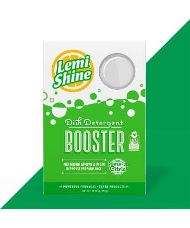 Lemi Shine Dish Detergent Booster, Citric Acid Cleaner, Pre-measured Tablets (15 count Tablets, 1 Pack)