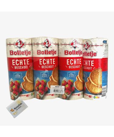 Bolletje Beschuit Naturel Multipack 4x 150g + Benefux. Refreshing towel
