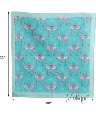Set of 3 Flamingo Print Design Bandanas - Trendy and Stylish Accessory - Buy Online on GoSupps.com