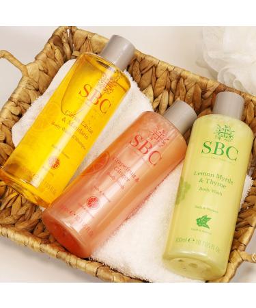 SBC Skincare Grapefruit & Ginger Body Wash - 500ml | Moisturising Body Wash For The Family | Vegan Friendly Shower Cream | Cleansing Shower Gel For Men And Women - Buy Online on GoSupps.com