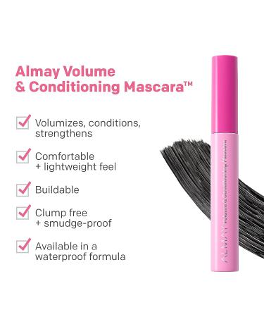 Almay Volume & Conditioning Mascara 30 Black Brown 0.27 fl oz - Hydrating, All-Day Wear - Buy Online on GoSupps.com