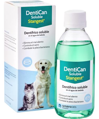 STANGEST STANGEST Soluble DentiCan | Soluble Toothpaste for Dogs & Cats | Oral Hygiene | Eliminates Bad Breath | Plaque & Tartar Control | 250ml