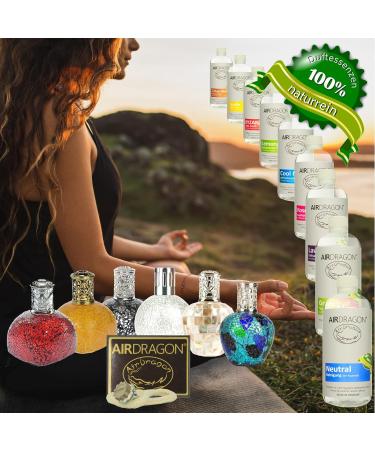 Airdragon Fragrance Set - Neutral + Ylang | 2x1L for Catalytic Lamps | Premium Natural Room Fragrance - No Artificial Scents - Buy Online on GoSupps.com
