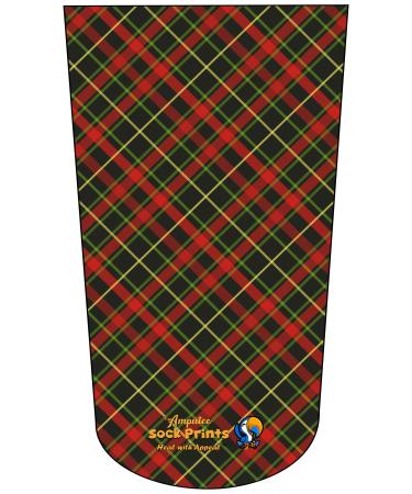 Amputee Sock BTKA Tartan V2 3PLY Amputee Stump Sock Small-Large