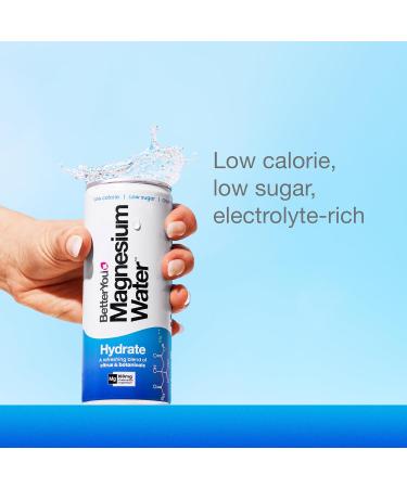 BetterYou Magnesium Mineral Water Bottles Hydration Rapid Replenishment for Exercise Recovery and Stress Relief Boosts Cellular Fuel 12 Pack - Buy Online on GoSupps.com