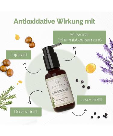 ANISSA Natural Cosmetics Body Oil 100 ml for sensitive skin activation oil regenerates and nourishes without parabens and animal testing vegan & Made in Germany 100 natural - Buy Online on GoSupps.com