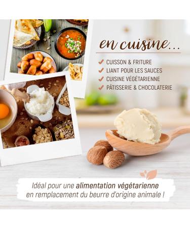 Organic Shea Butter AB 400g - 100% vegetable - Buy Online on GoSupps.com