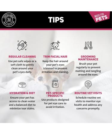 Dog Eye Wipes | Tear Stain Remover For Dogs Eyes | Remove Dog Eye Crust & Eye Discharge | Biodegradable Pre-soaked Textured | Safe & Easy Cleaning For Dogs & Cats | Pack Of 100 - Buy Online on GoSupps.com