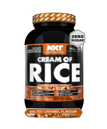 NXT Nutrition Cream of Rice 2kg - 80 Servings (Salted Caramel)
