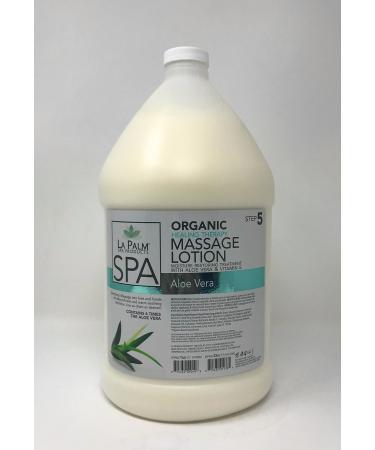 Organic Healing Therapy Massage Lotion | 1 Gal (Aloe Vera) 1 Count (Pack of 1)