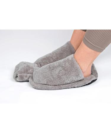 Vital Comfort Foot Warmer with Hot Water Bottle - Cozy Grey Heat Therapy for Home & Travel - Buy Online on GoSupps.com