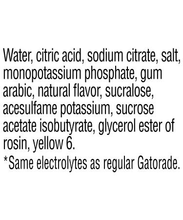 Gatorade Zero Orange 20 oz 12 pk - Sugar-Free Electrolyte Sports Drink - Buy Online on GoSupps.com