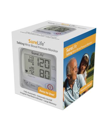 SureLife Premium Talking Wrist Blood Pressure Monitor - (1 per Box)
