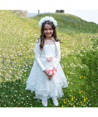 Shop Colors & Beauty Hair Reifen | Women's Communion & Wedding Accessories | Floral Hair Wreaths for Girls & Babies | Stylish 5 Flower Hair Bands - Buy Online on GoSupps.com